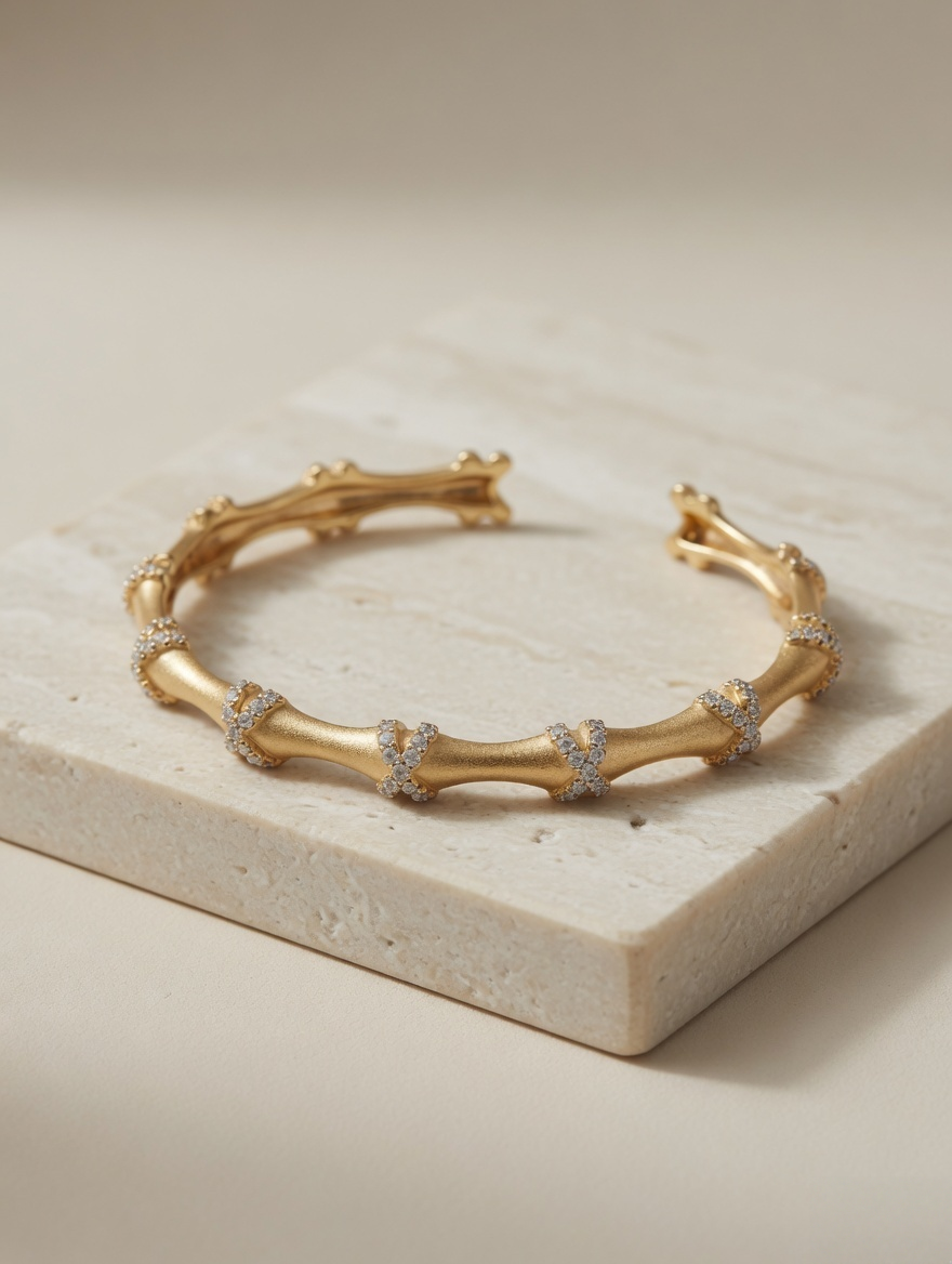 Auric Branch Halo Bangle