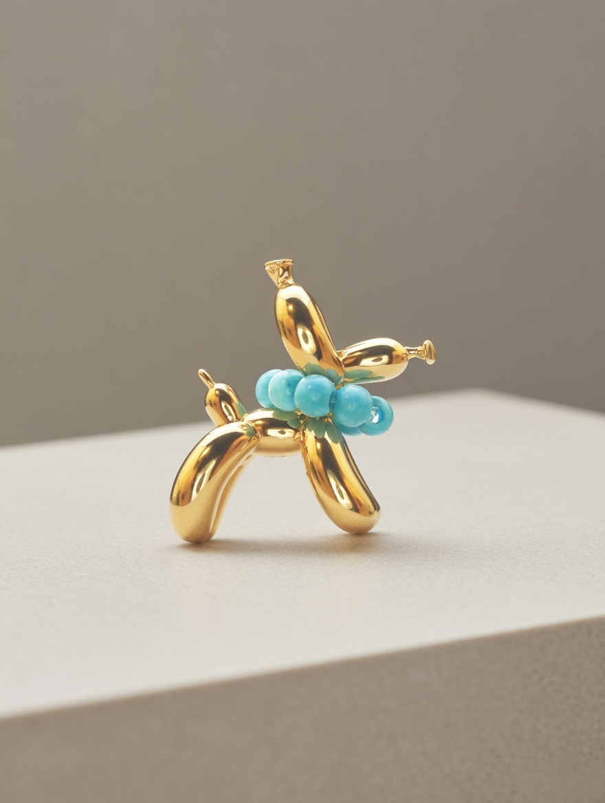 Balloon Dog Pendant Charm