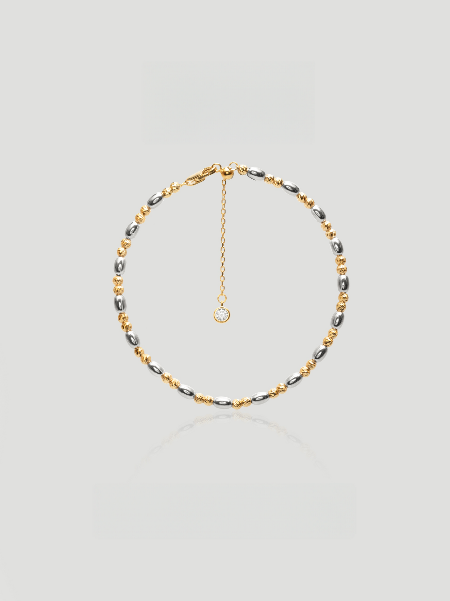 Aurelia Two-Tone Bead Bracelet