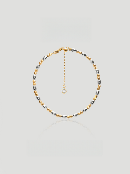 Aurelia Two-Tone Bead Bracelet