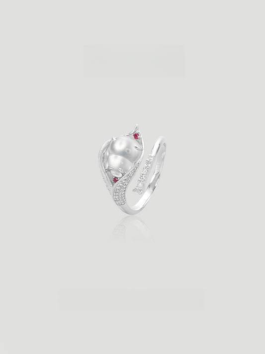 Eirene Gourd Jade Ring