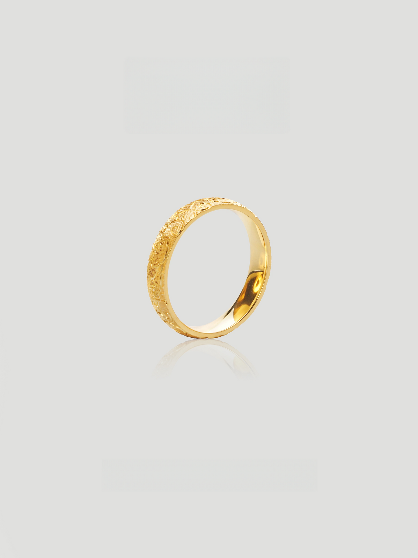Aurielle Engraved Band Ring