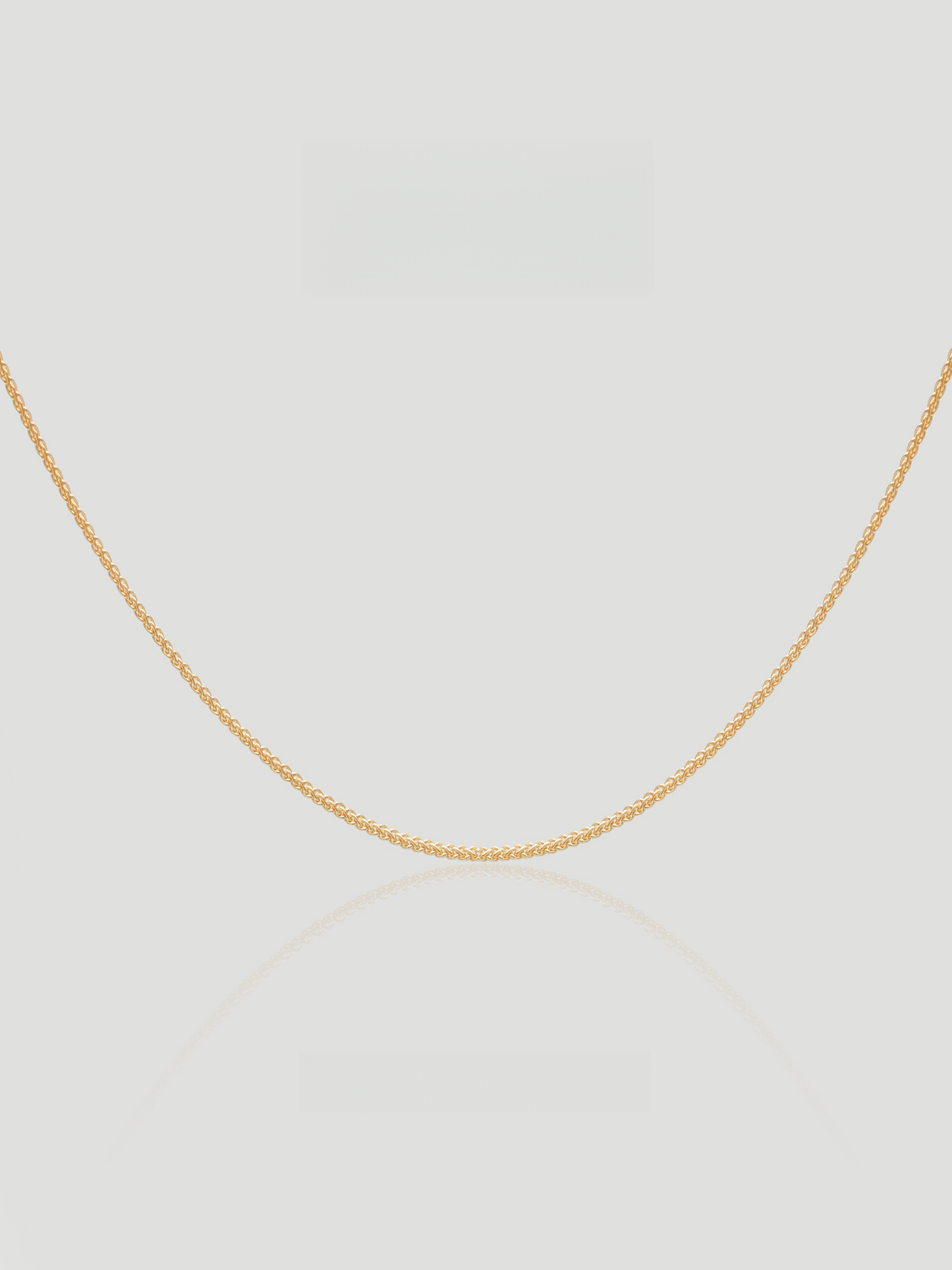 Aurelia Twist Single Chain Necklace