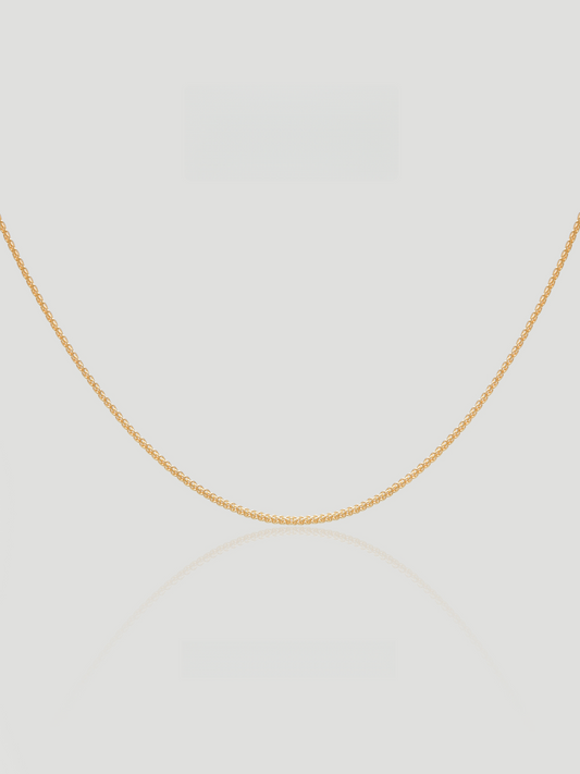 Aurelia Twist Single Chain Necklace