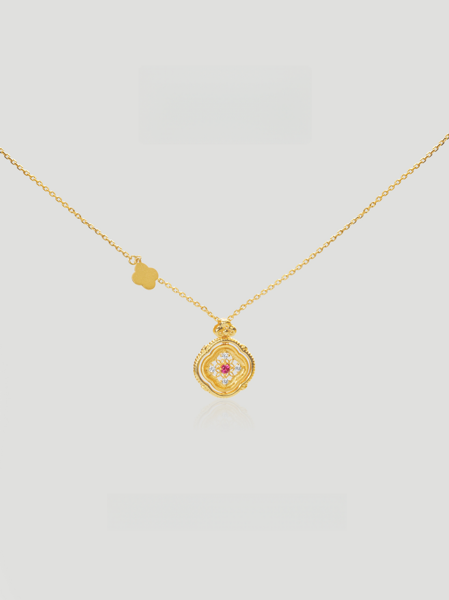 Florelle Medallion Necklace