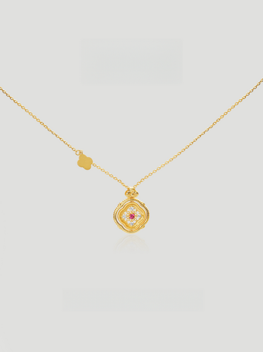 Florelle Medallion Necklace