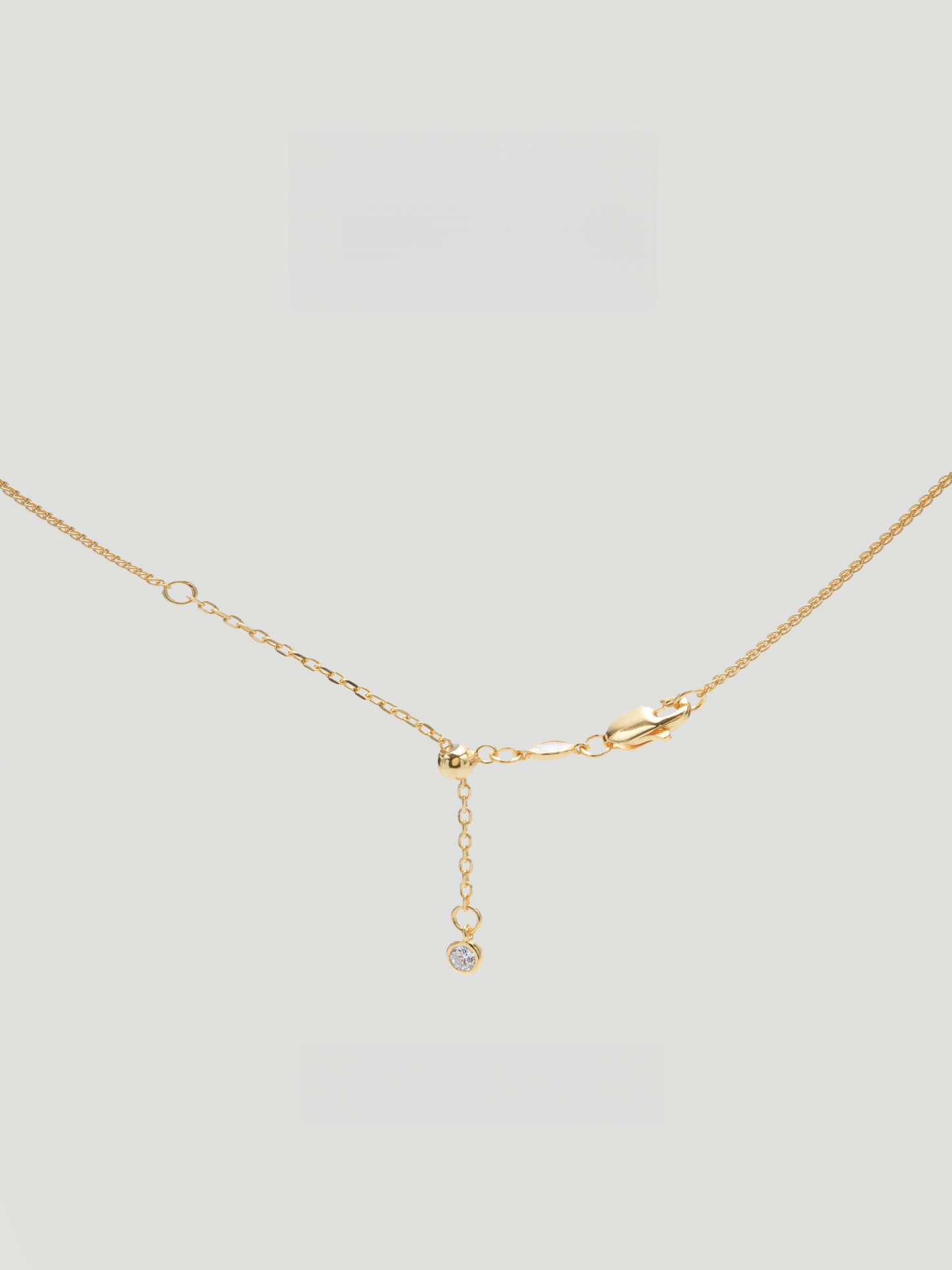 Aurelia Twist Single Chain Necklace