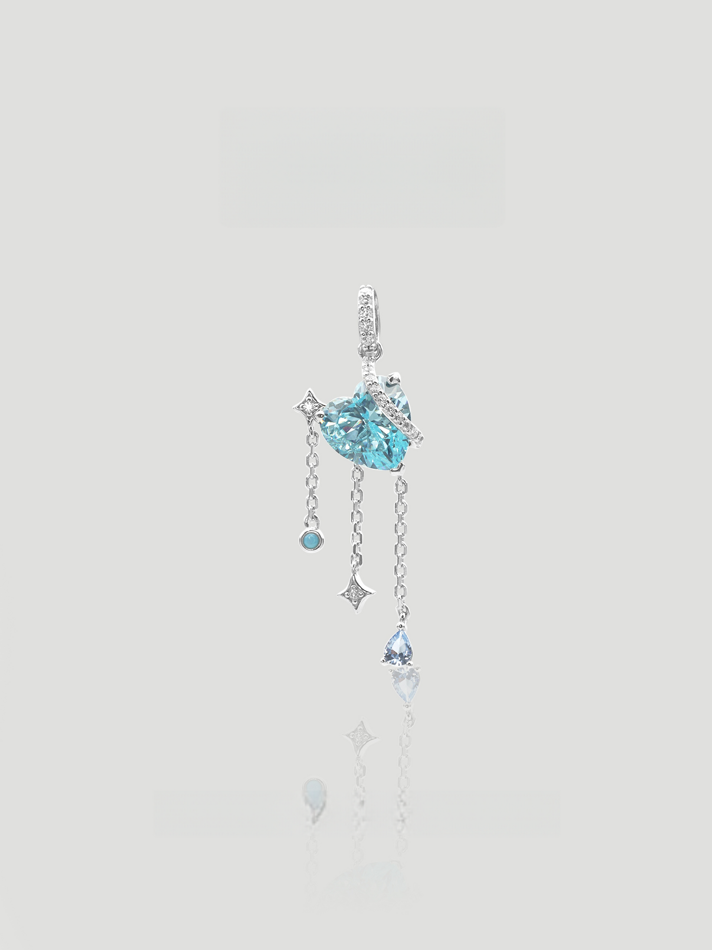 Celestia Heart Tassel Pendant