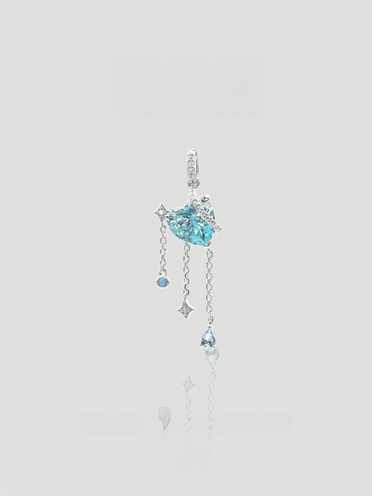 Celestia Heart Tassel Pendant