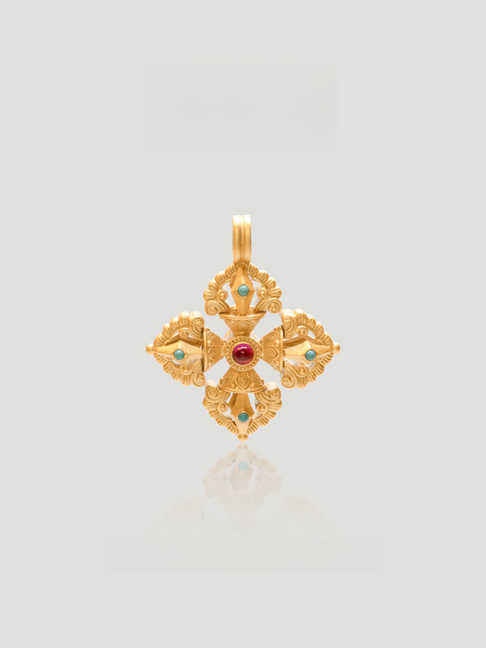 Aurelia Relic Cross Pendant