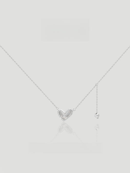 Aureline Heart Drop Necklace