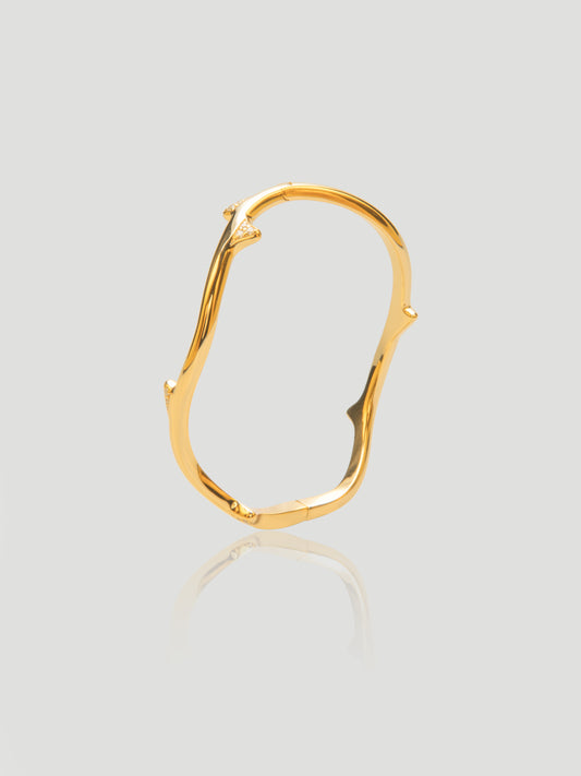 Auric Vine Halo Bangle