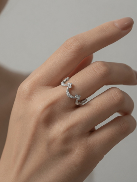 Celeste Crown Ring