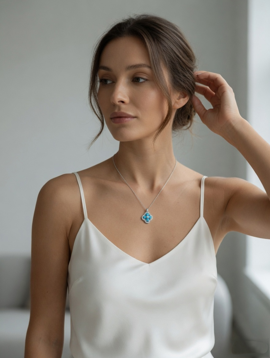 Aurelia Clover Necklace