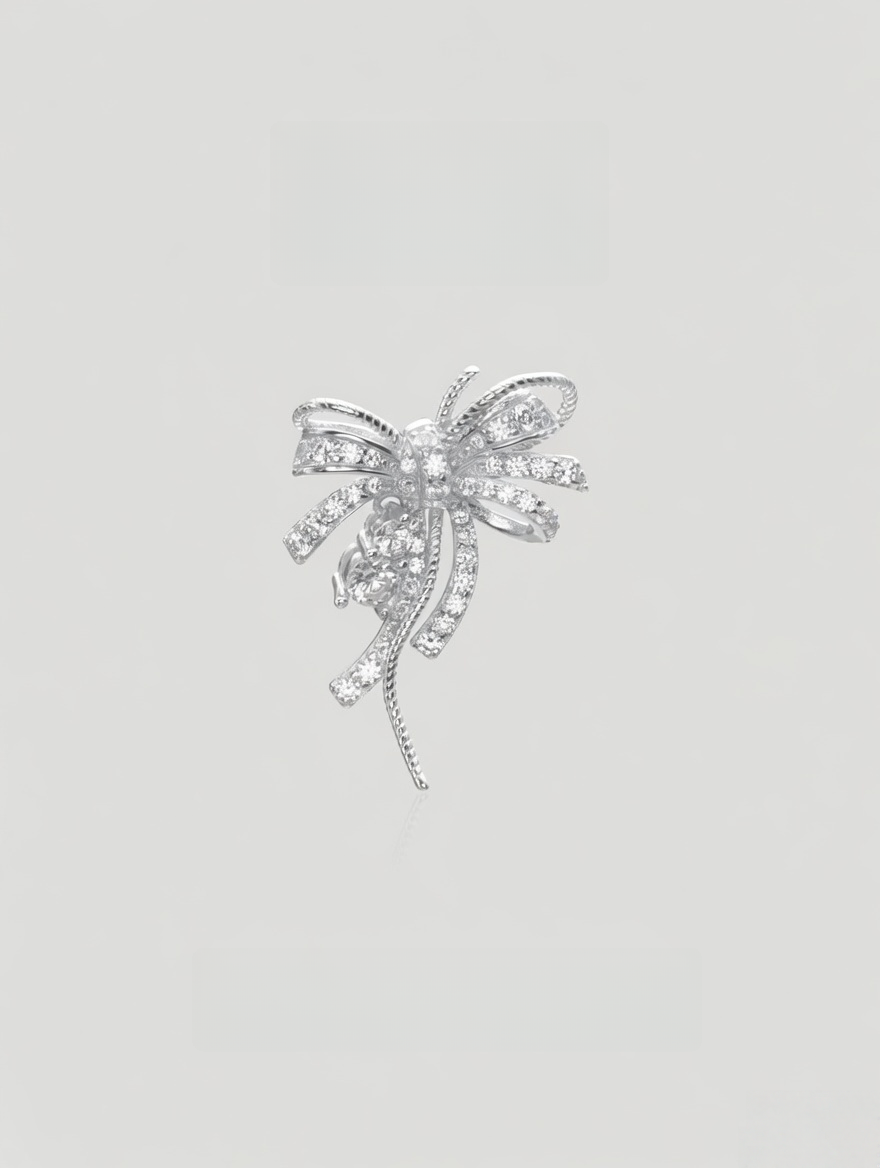 Aster Ribbon Burst Pendant