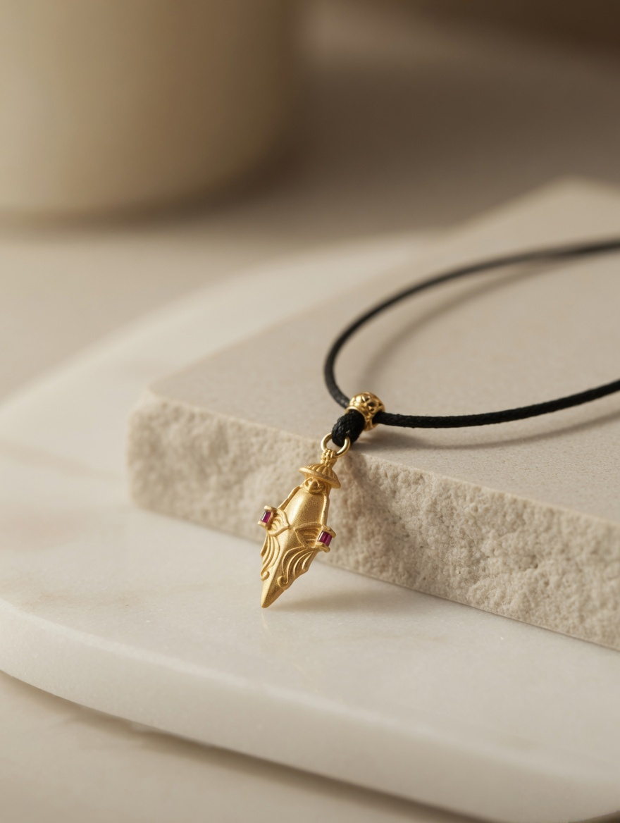 Aureline Talisman Cord Necklace
