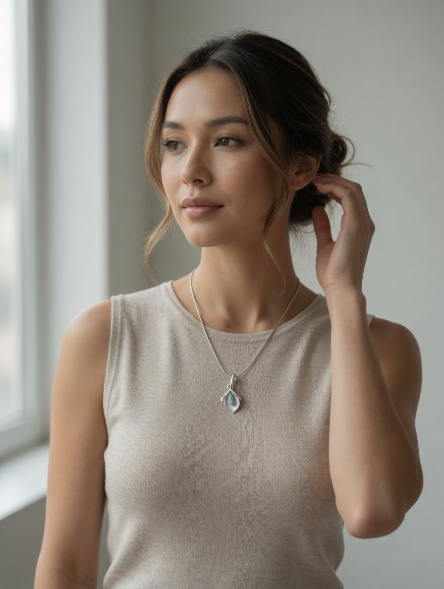 Calla Bloom Pendant