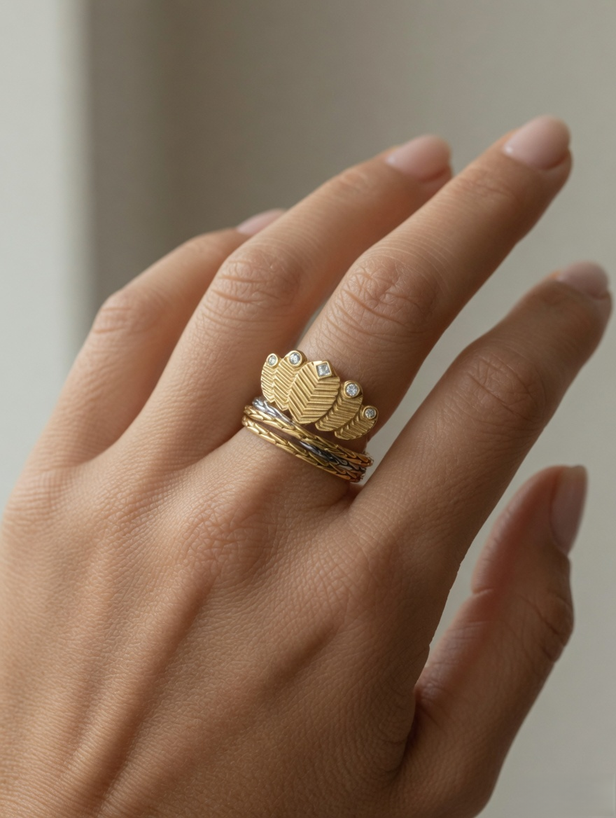 Elysian Crown Ring