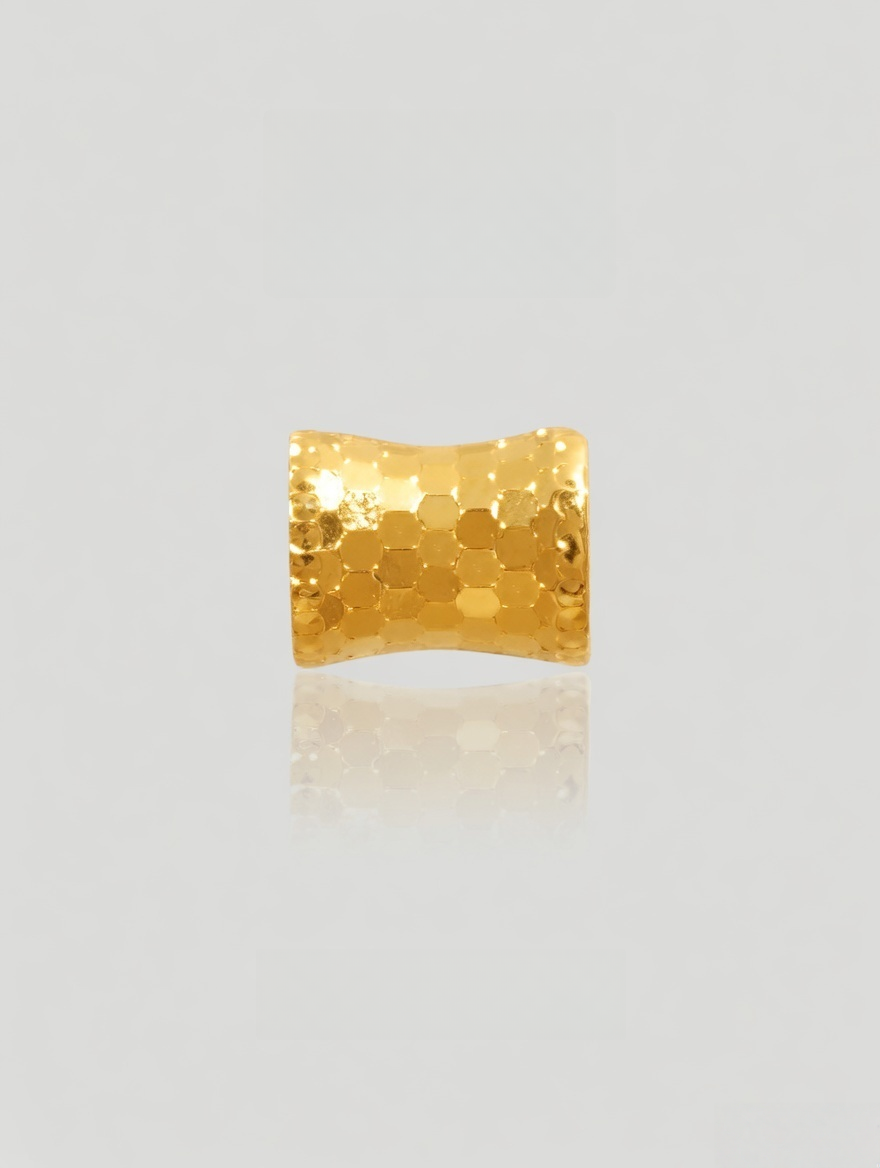 Celia Honeycomb Barrel Pendant