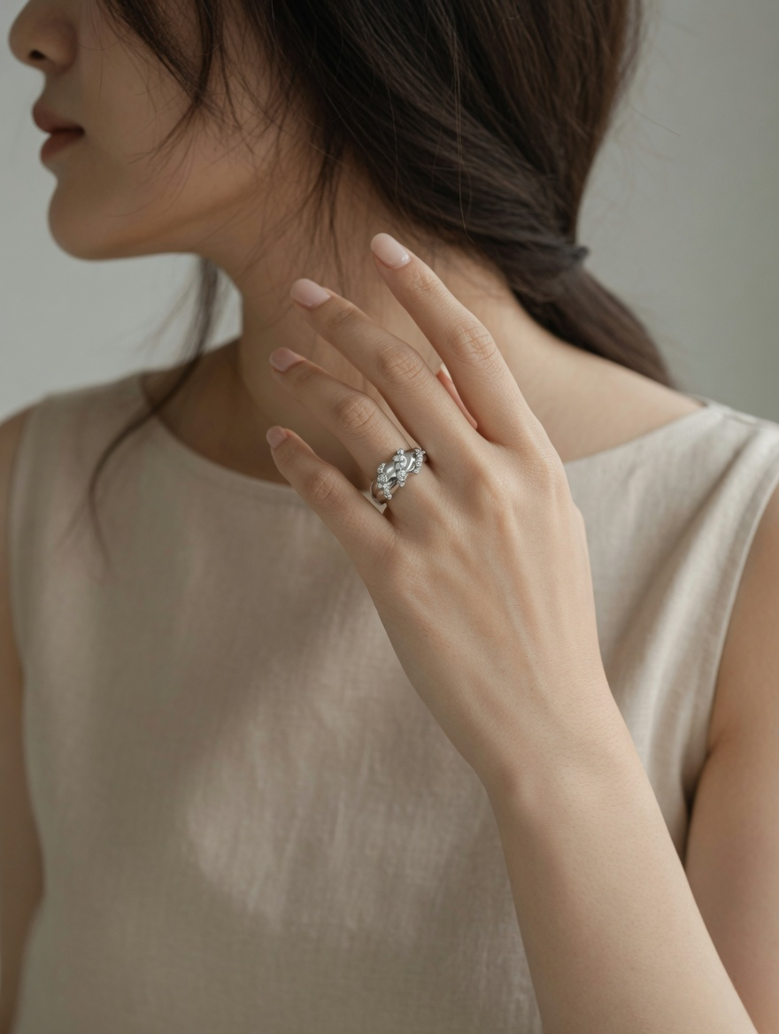 Elara Cluster Ring