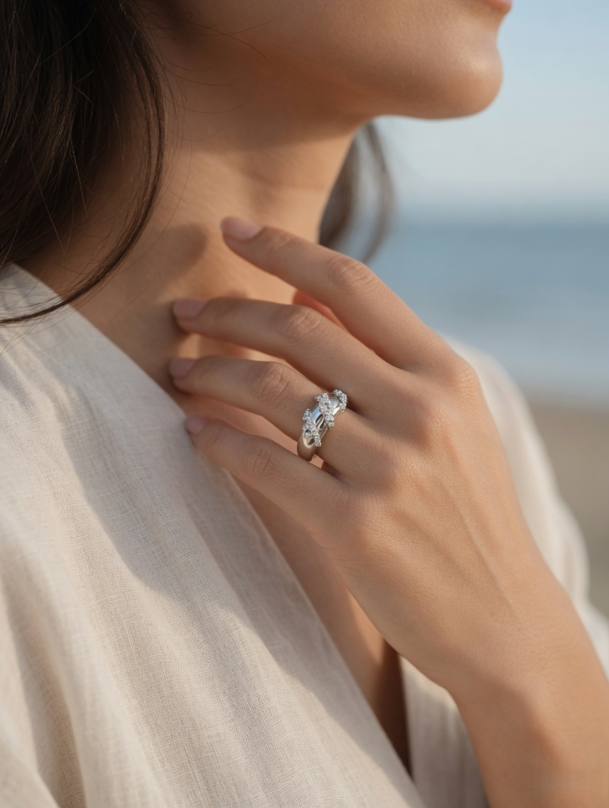 Elara Cluster Ring