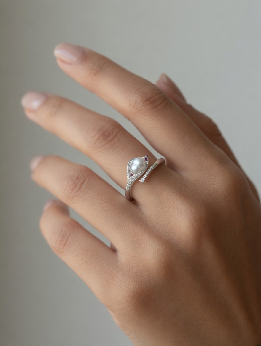 Eirene Gourd Jade Ring