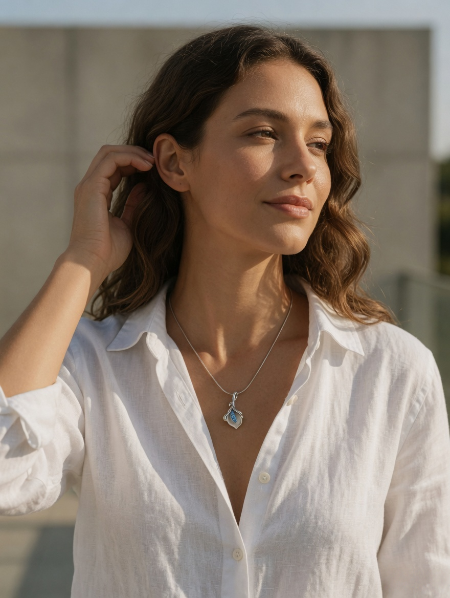 Calla Bloom Pendant