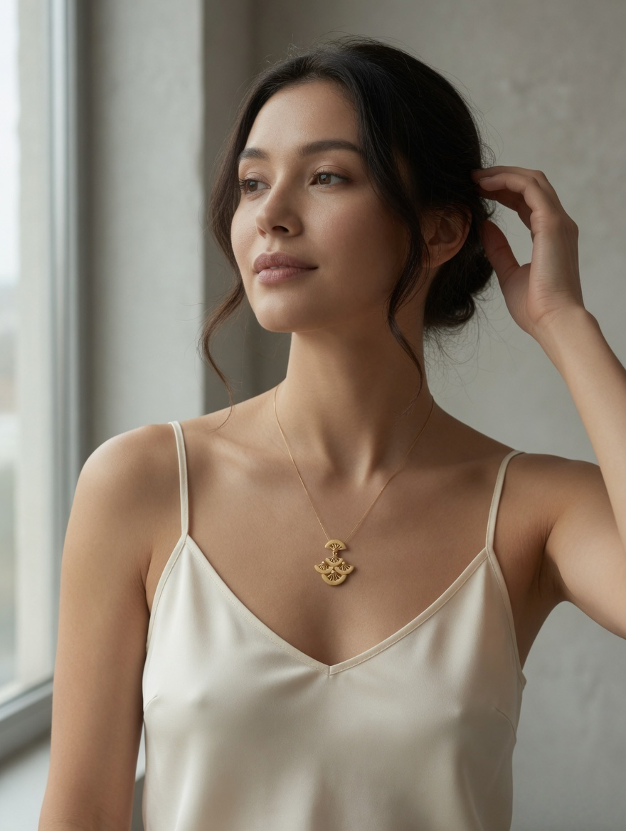 Aurelle Fan Pendant