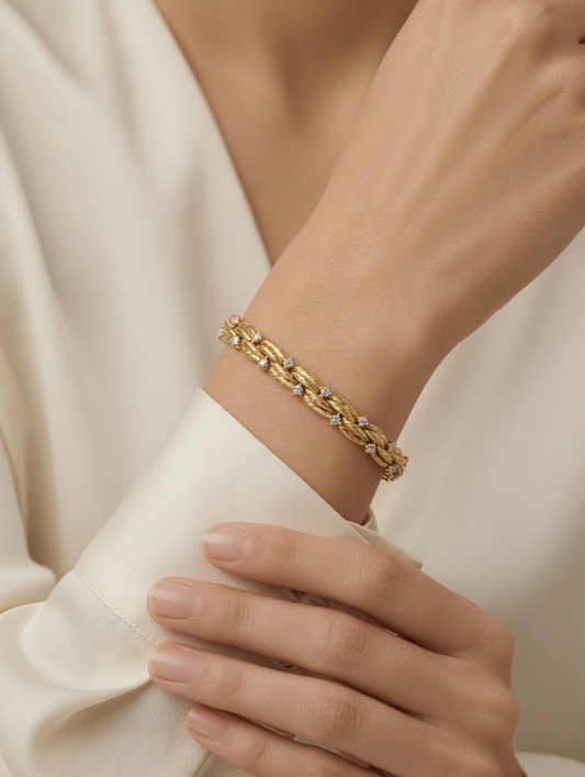 Aurelia Laurel Bangle