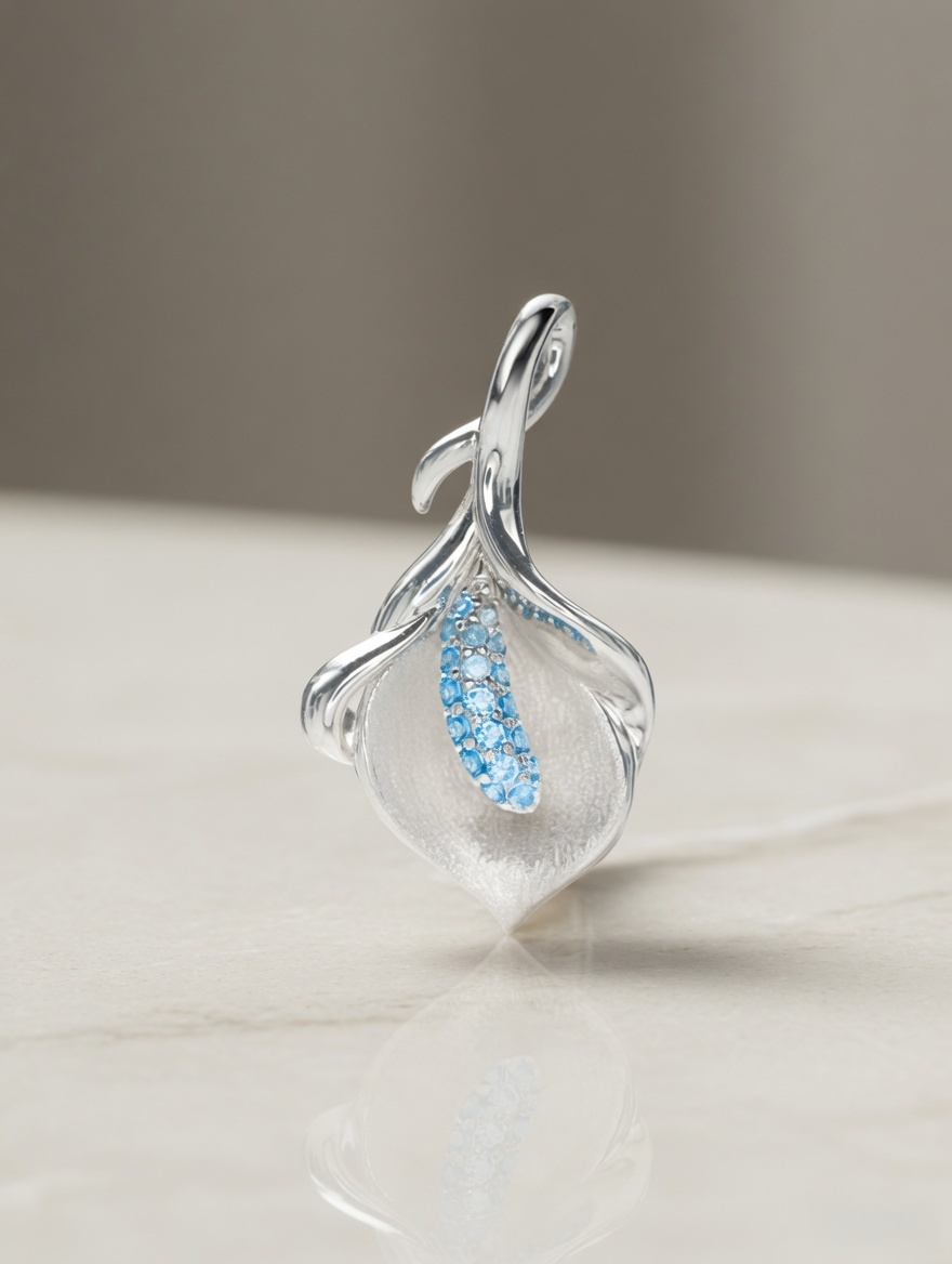 Calla Bloom Pendant