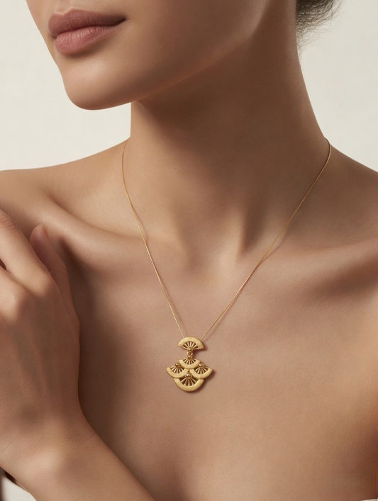 Aurelle Fan Pendant