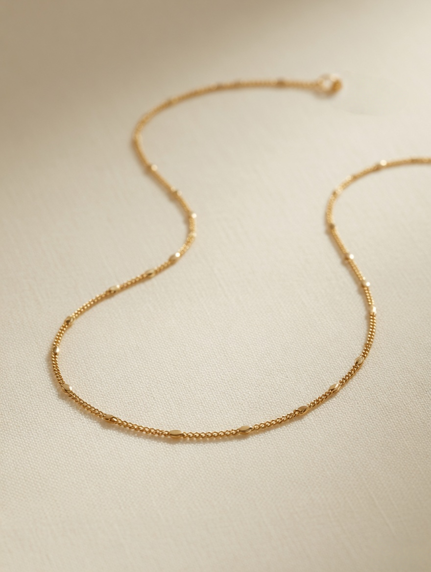 Aveline Station Single Chain Necklace
