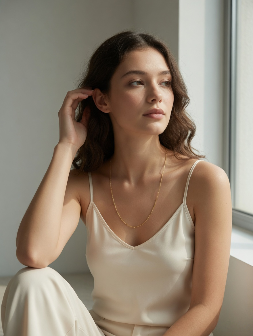 Aveline Station Single Chain Necklace