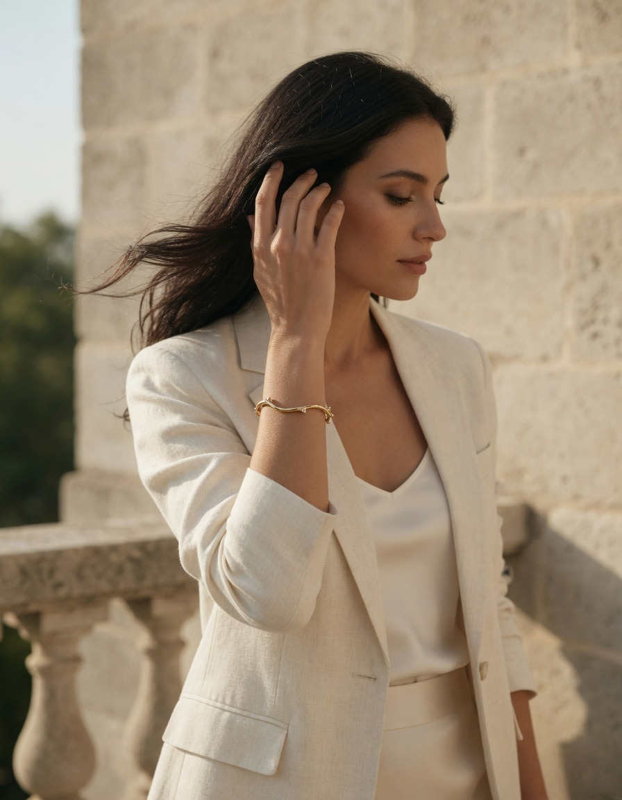 Auric Vine Halo Bangle