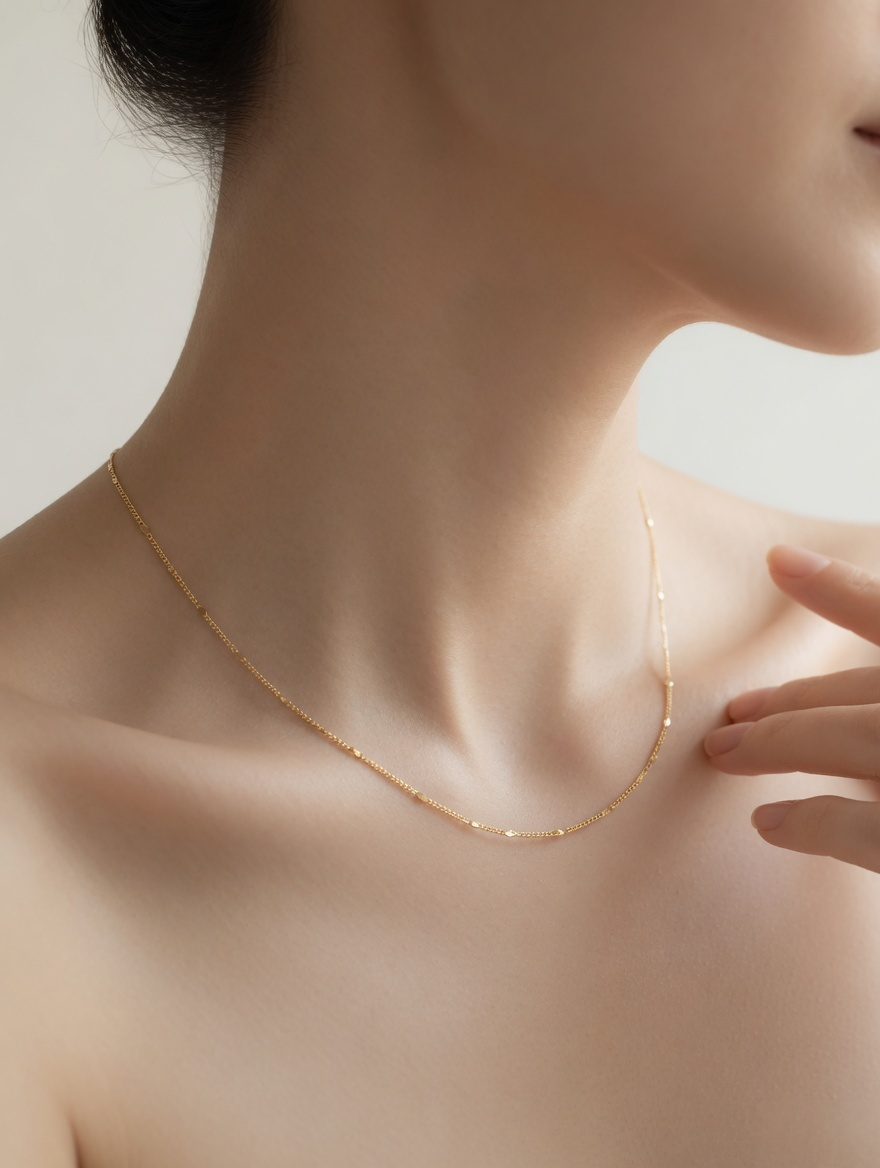 Aveline Station Single Chain Necklace