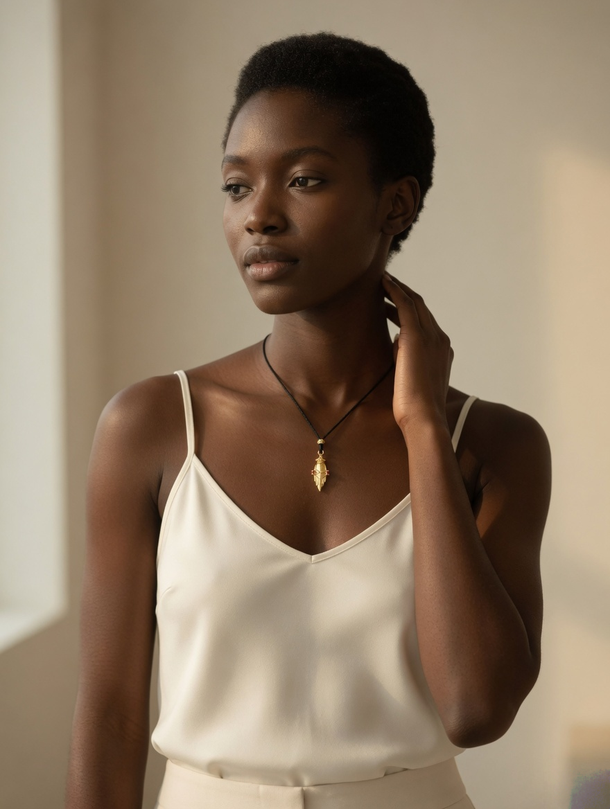 Aureline Talisman Cord Necklace