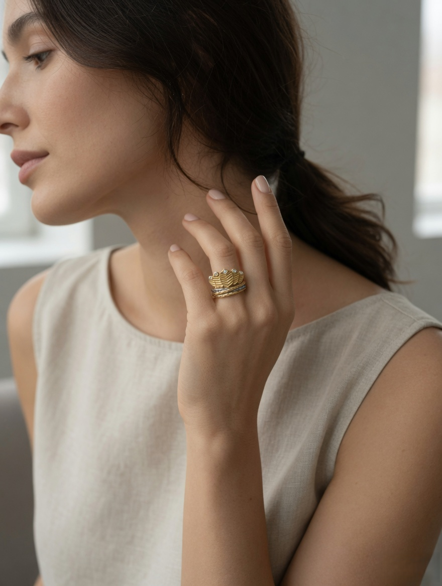 Elysian Crown Ring