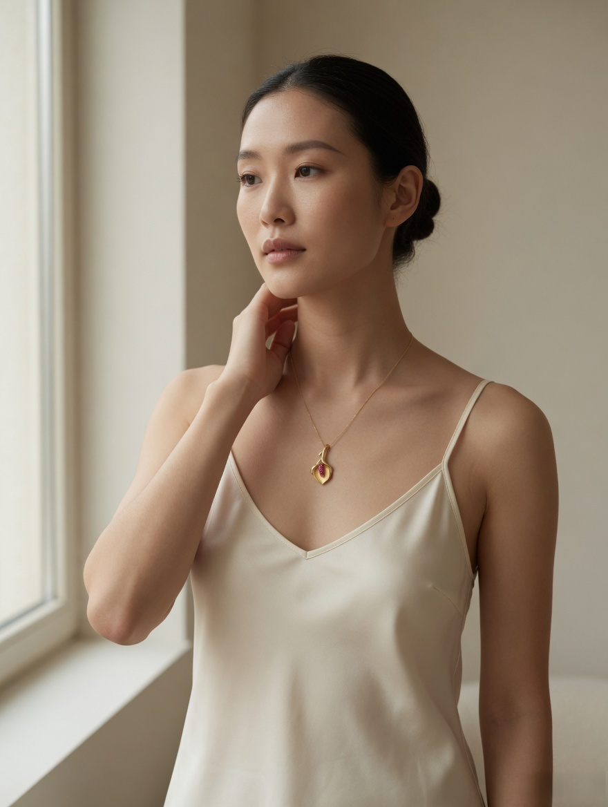 Calla Bloom Pendant