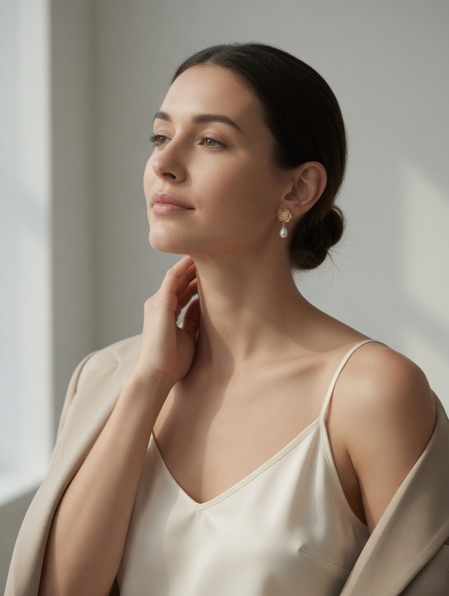 Bloom Pearl Drop Earrings