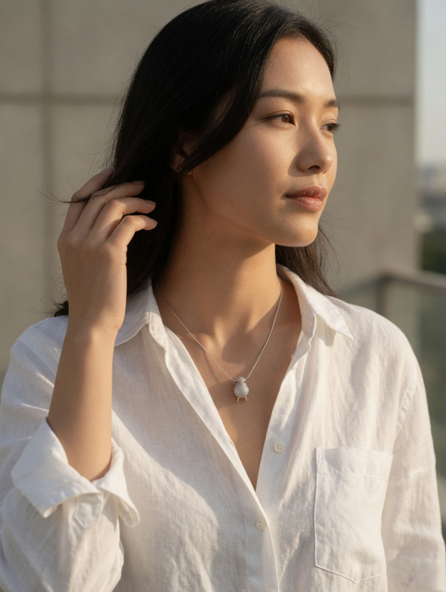Aveline Bird Pendant