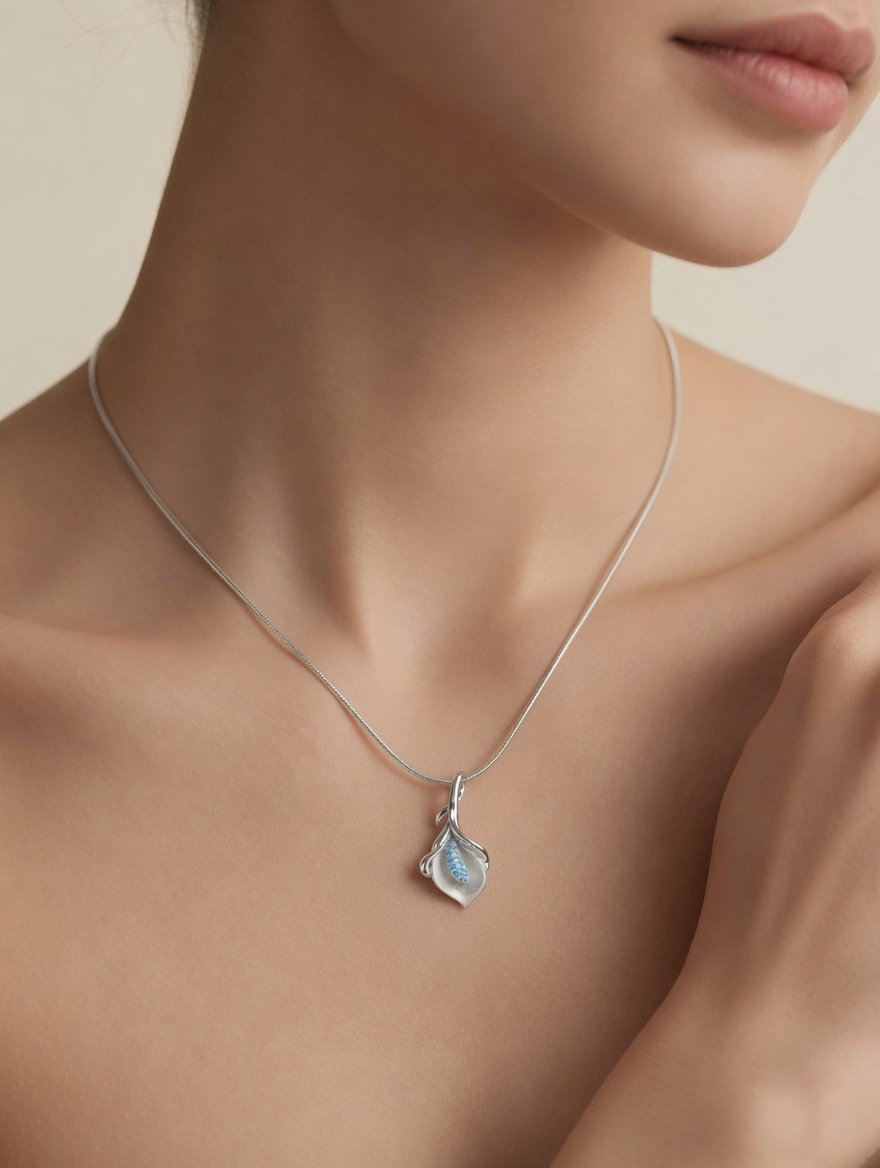 Calla Bloom Pendant
