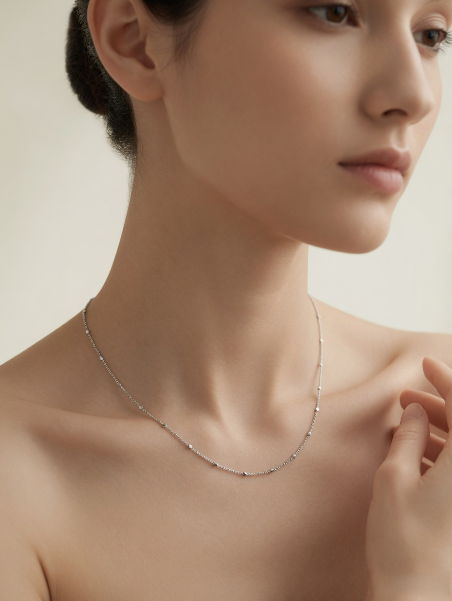 Aveline Station Single Chain Necklace