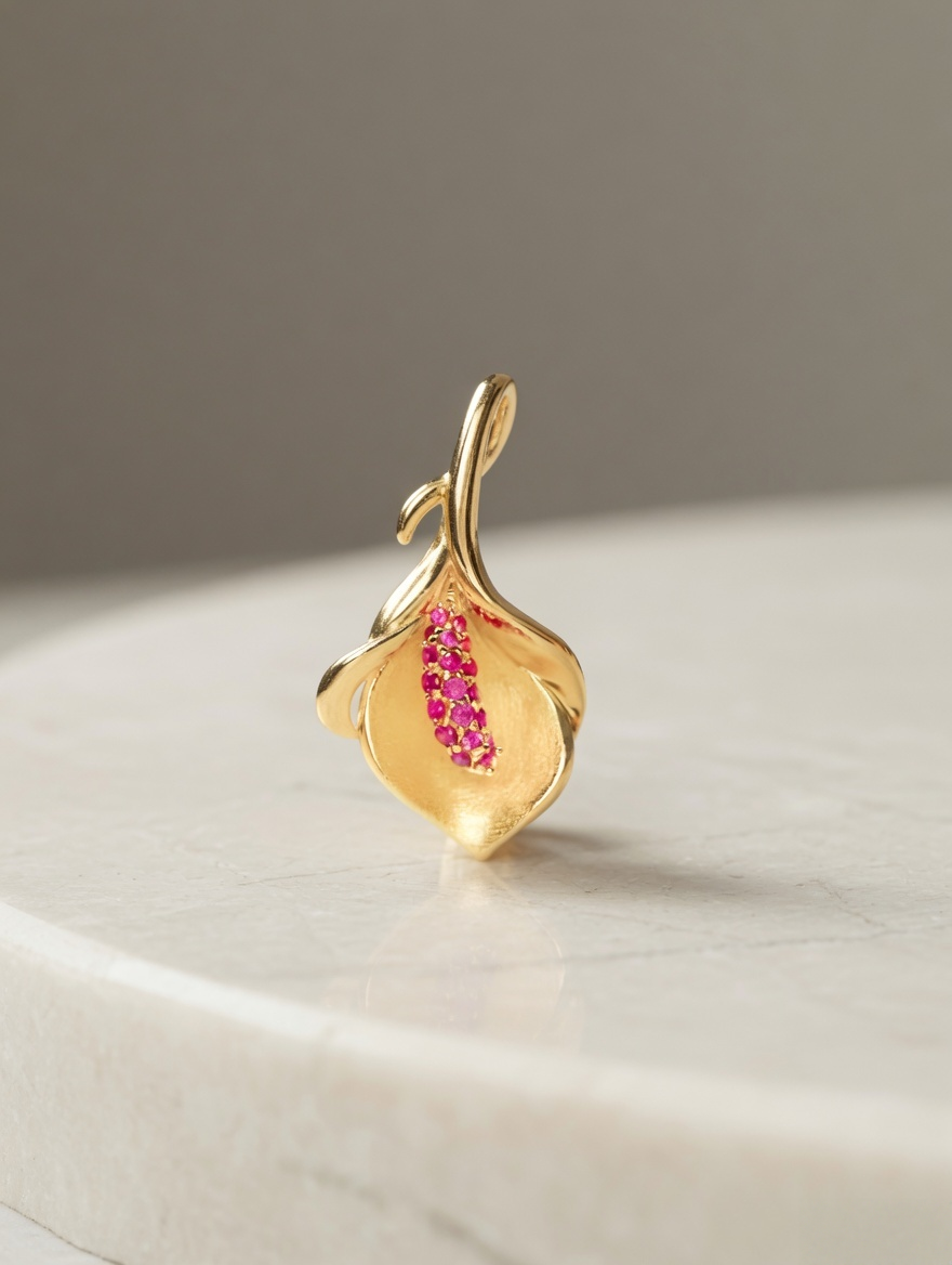 Calla Bloom Pendant