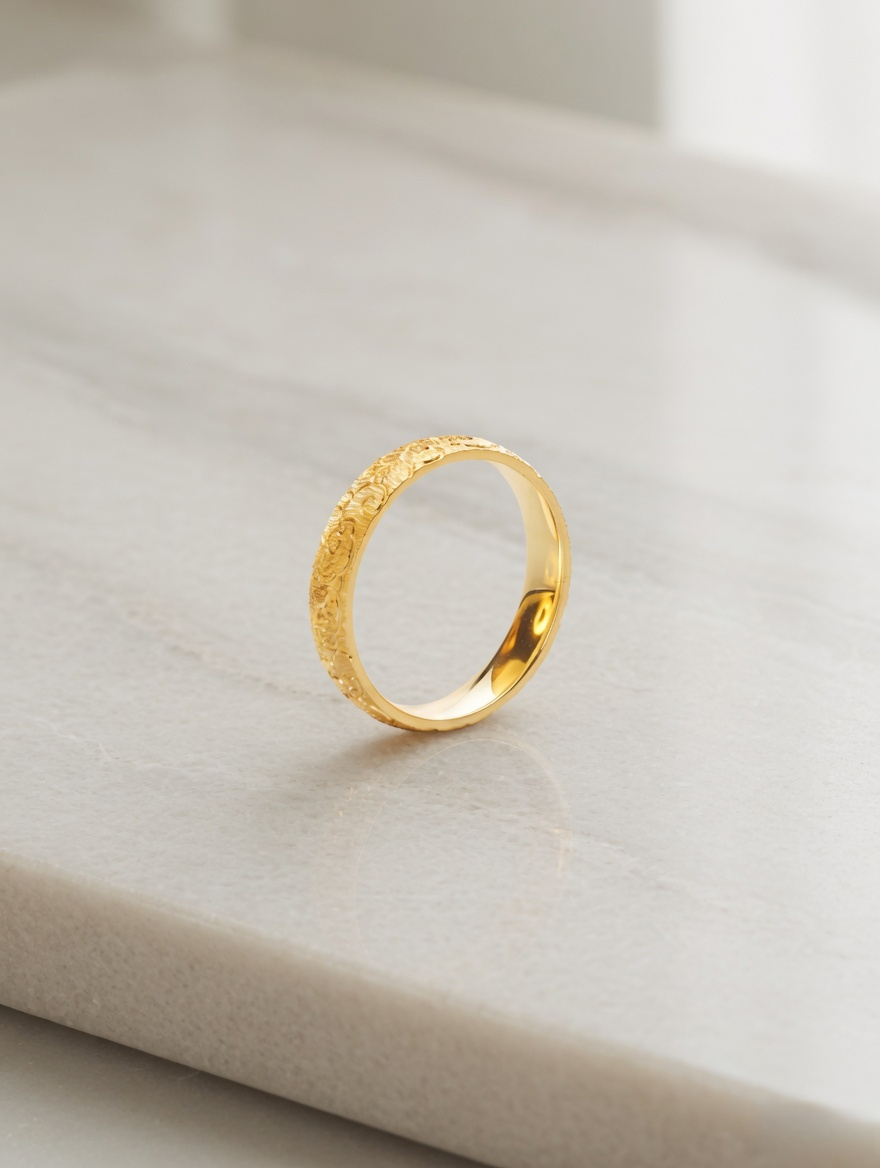 Aurielle Engraved Band Ring