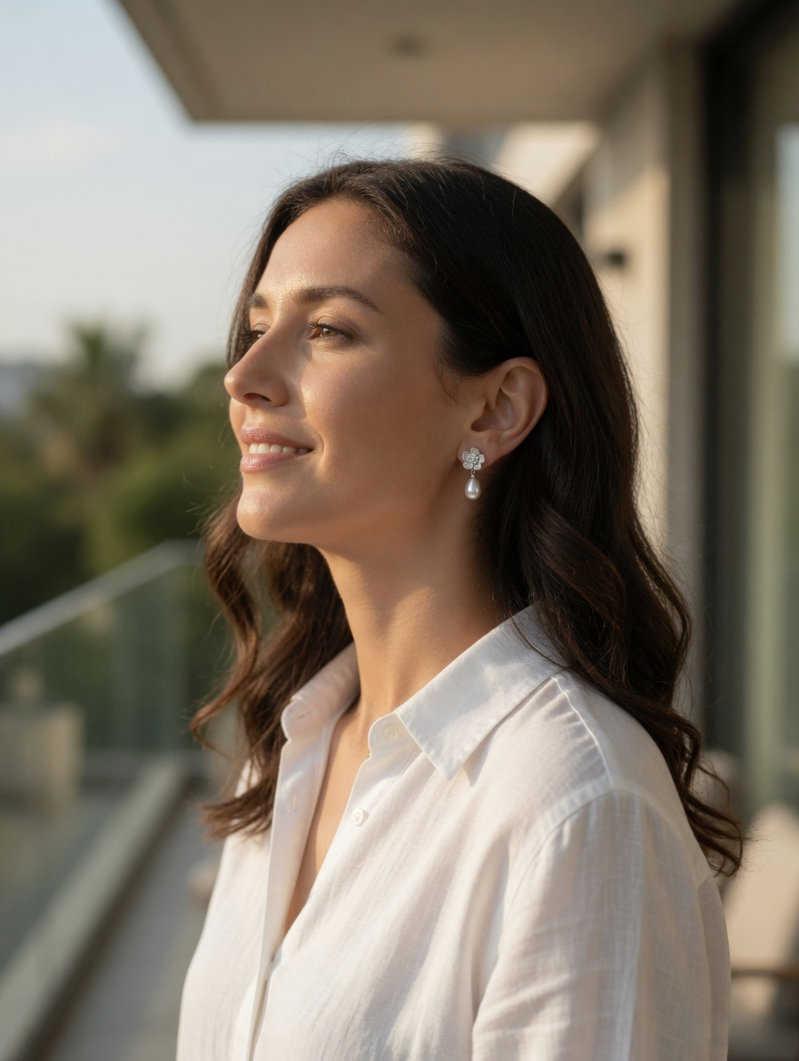 Bloom Pearl Drop Earrings